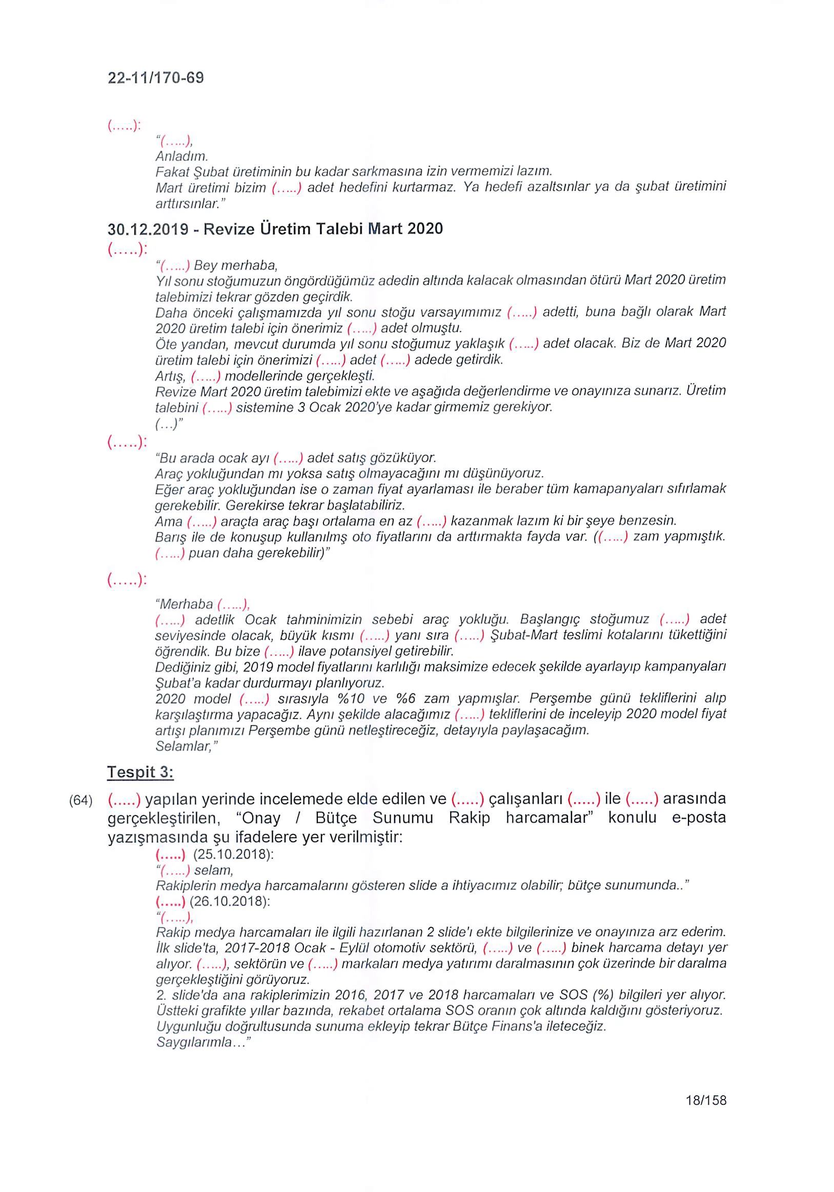 Karardaki grafik