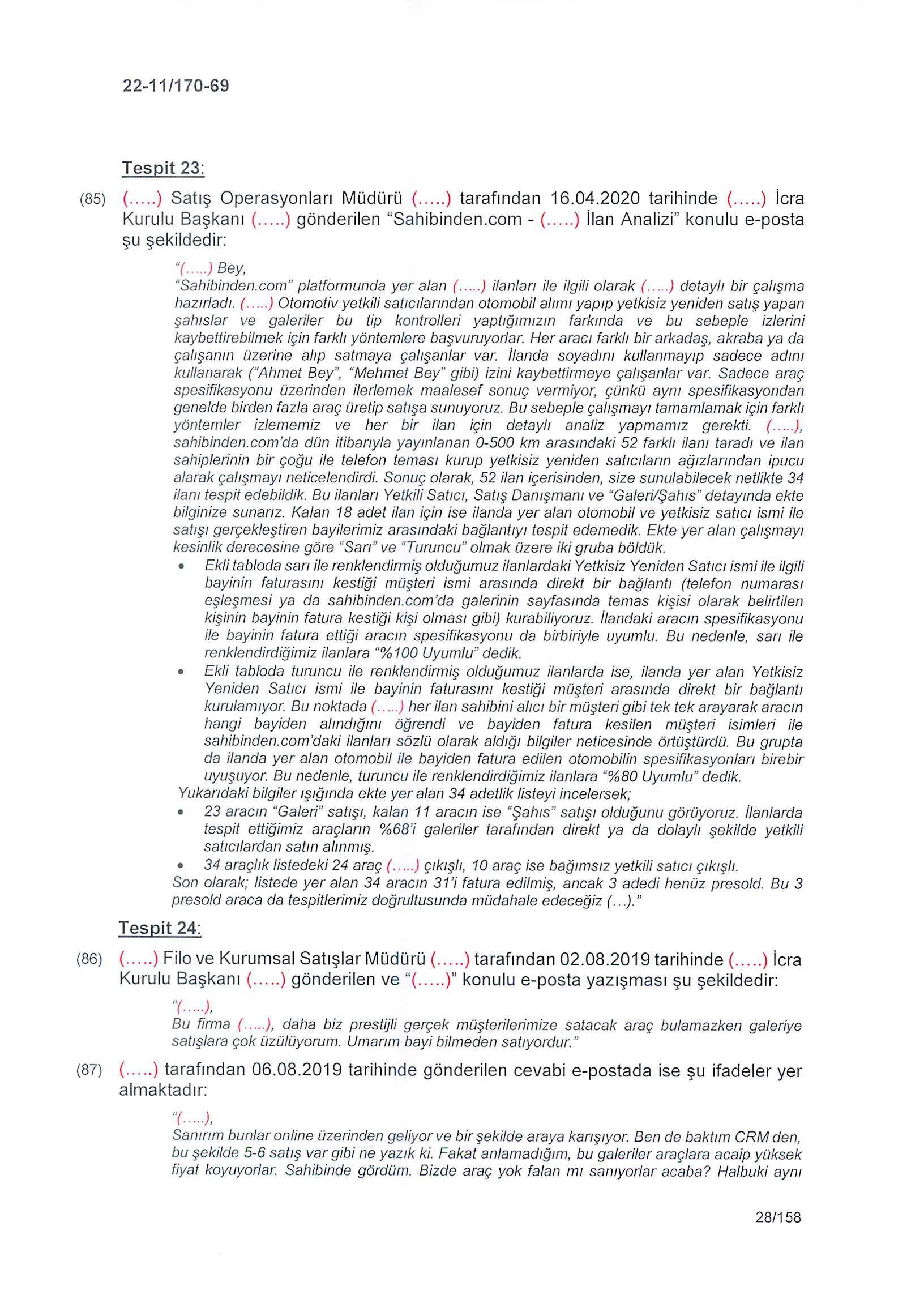 Karardaki grafik
