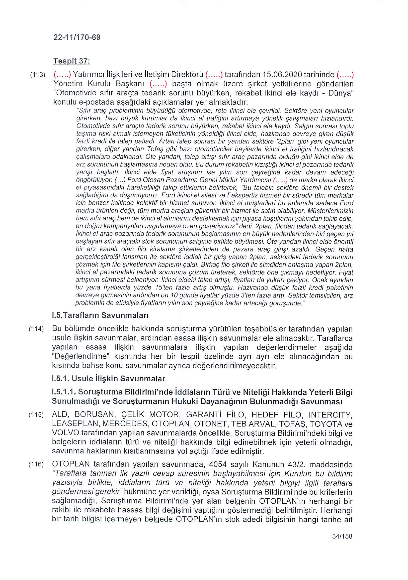 Karardaki grafik