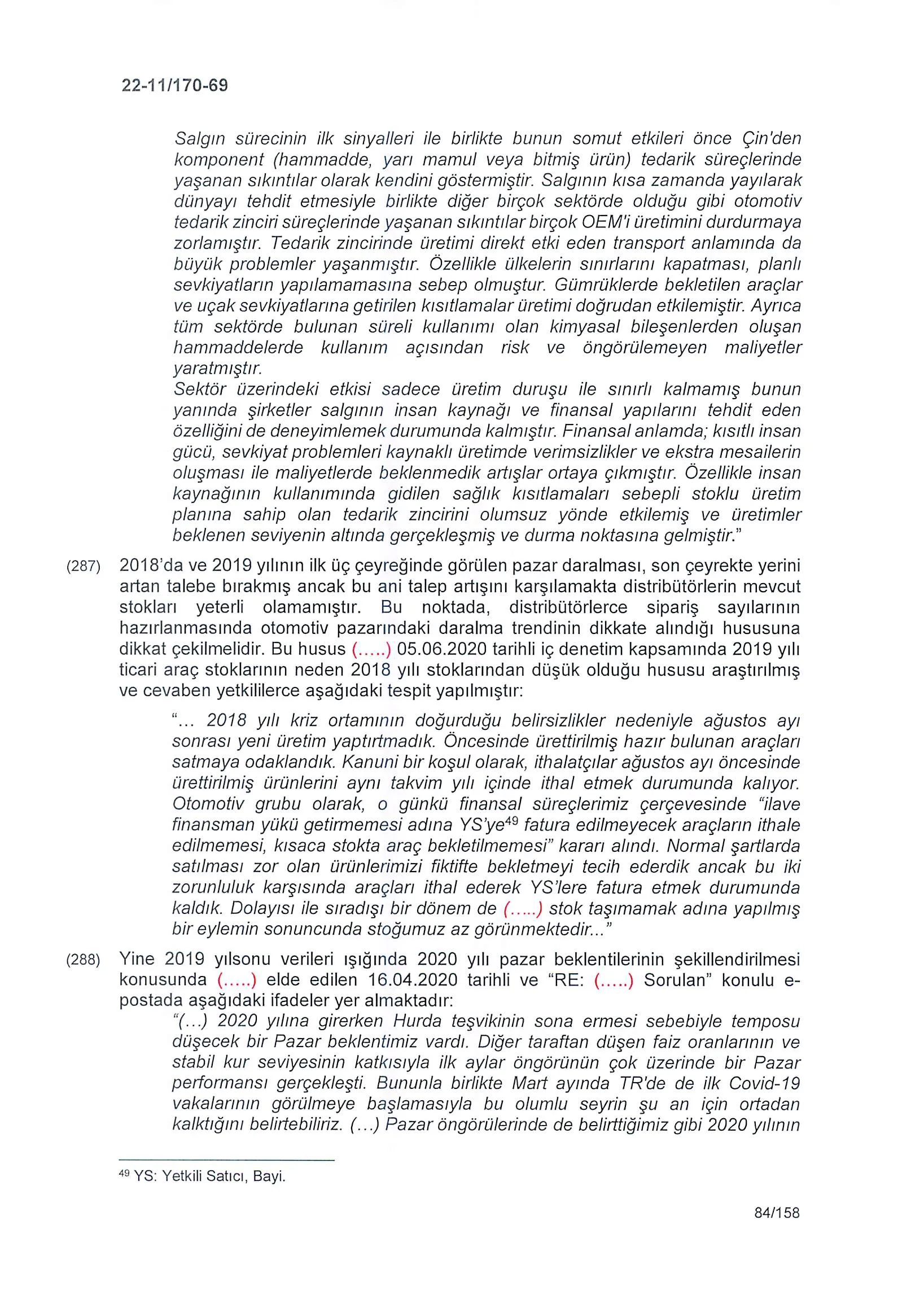 Karardaki grafik