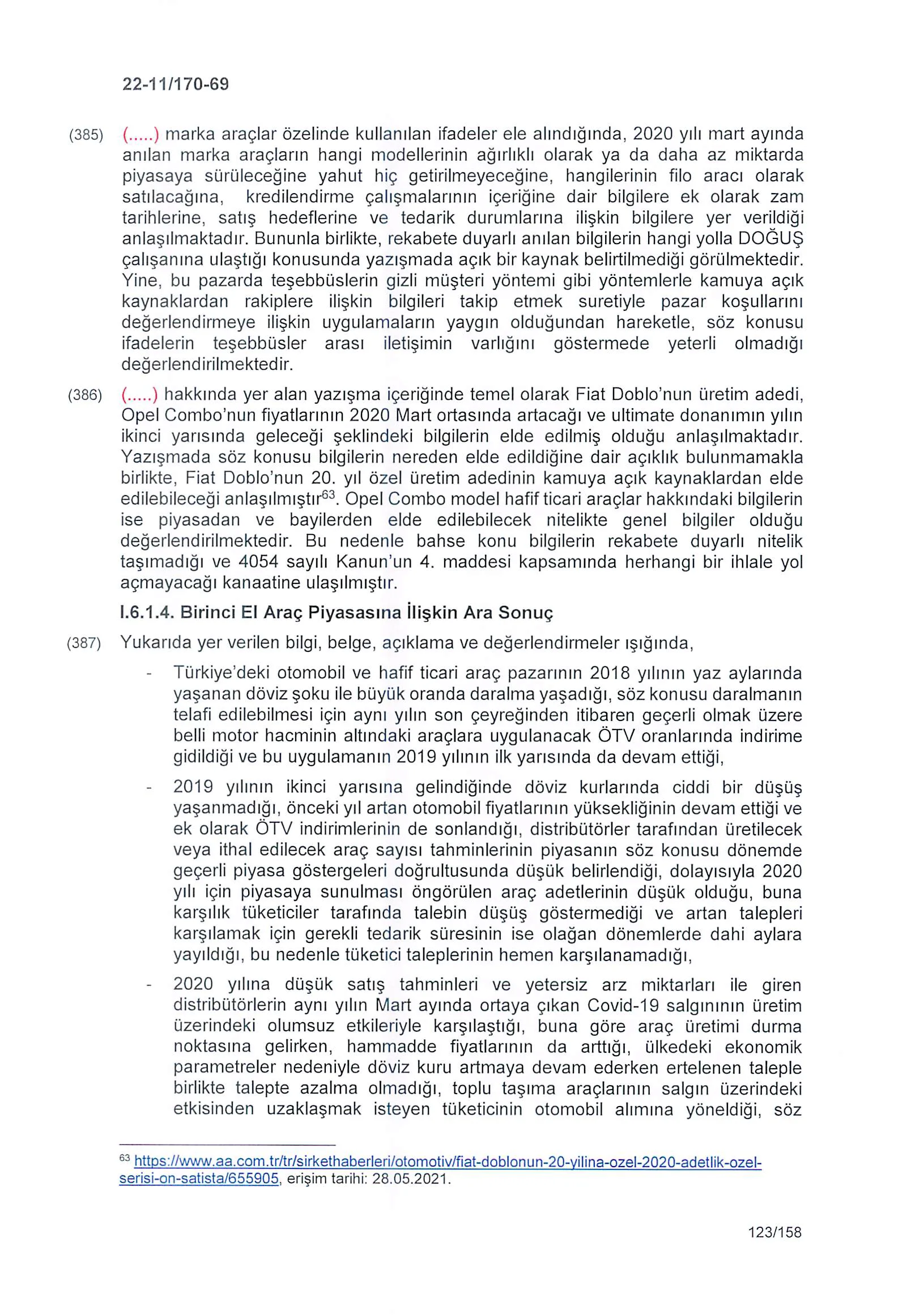 Karardaki grafik