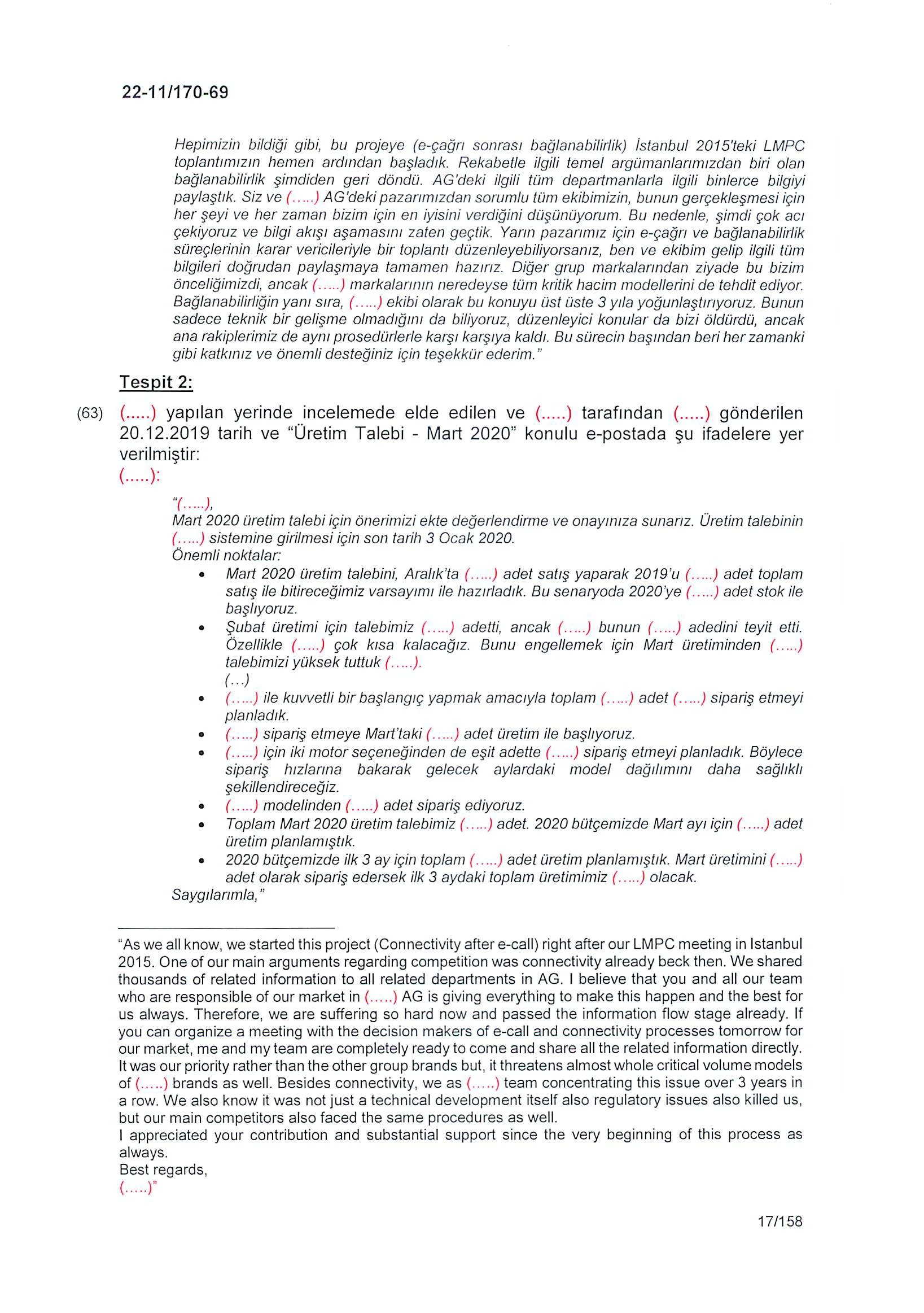 Karardaki grafik