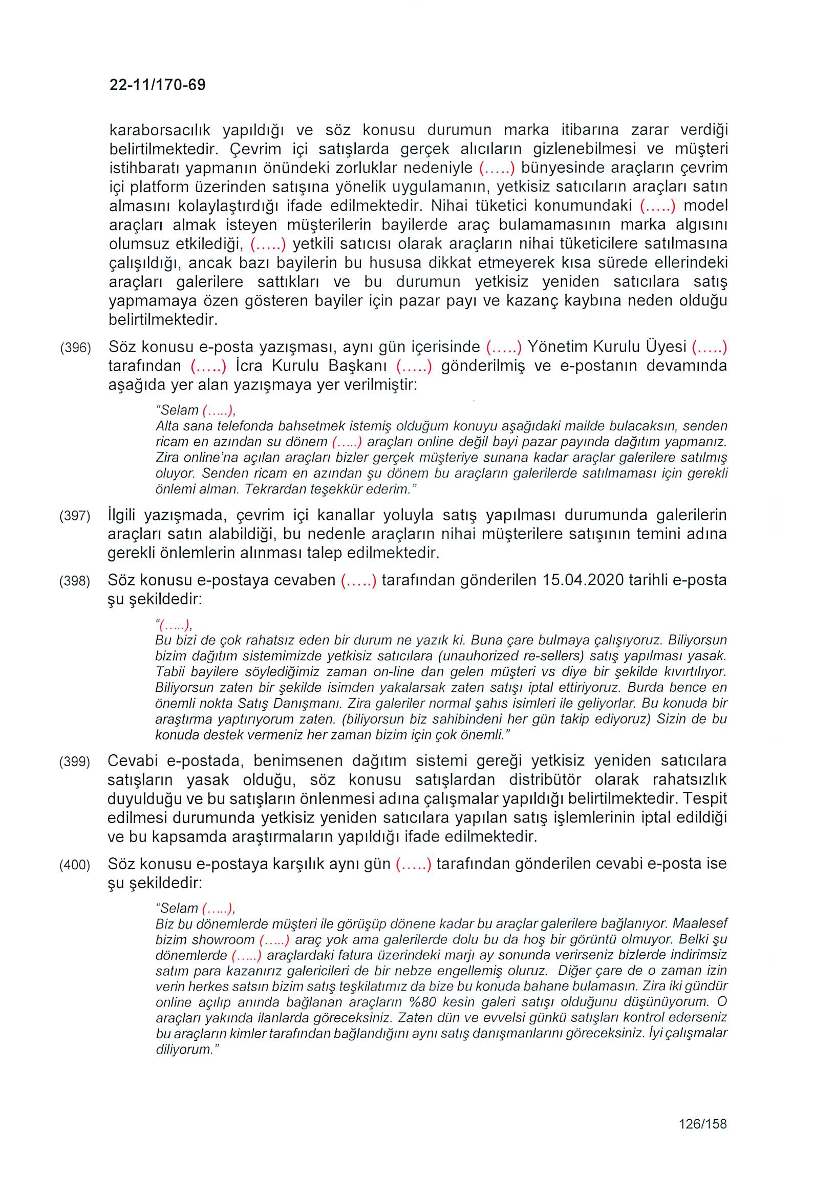 Karardaki grafik