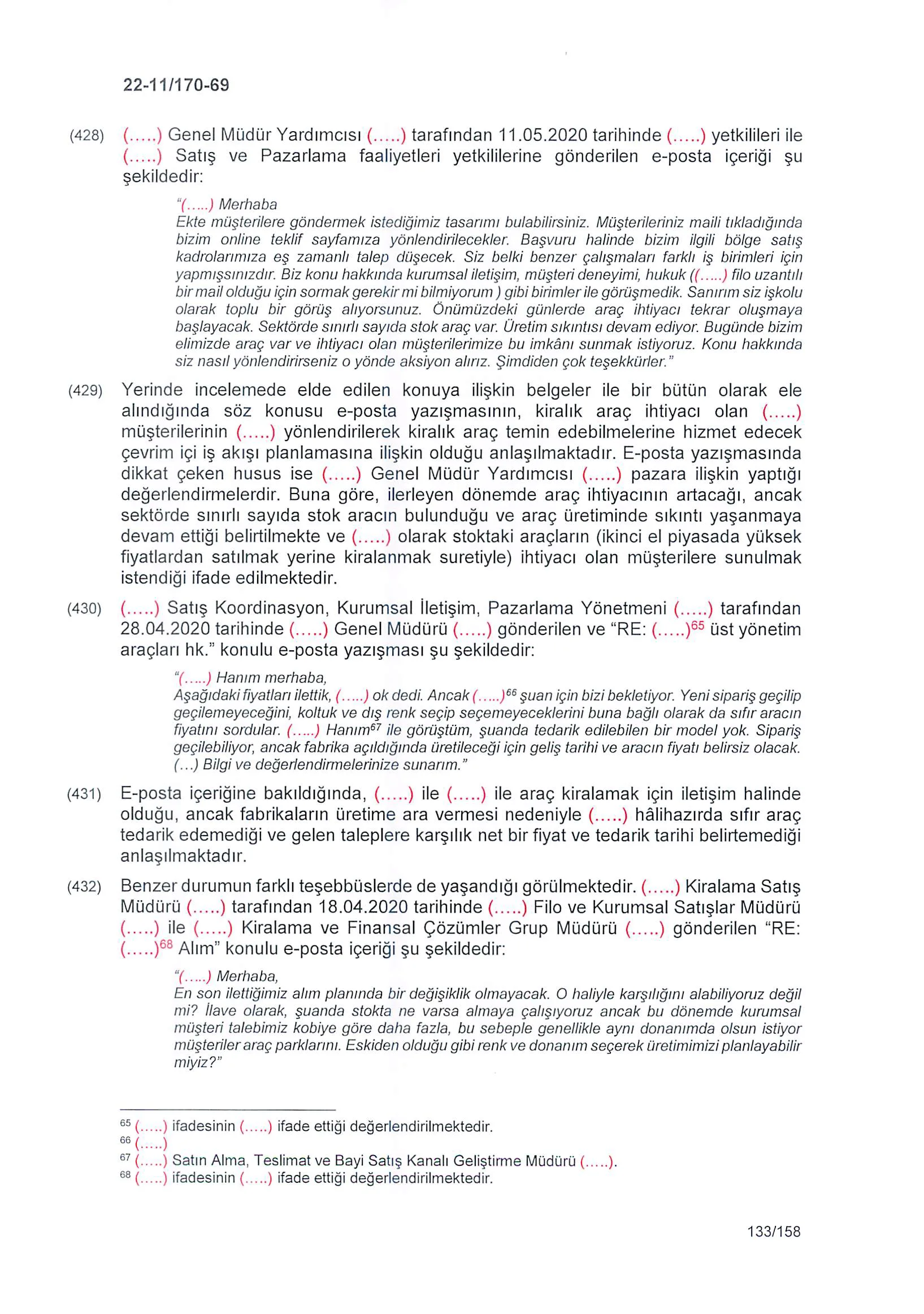 Karardaki grafik