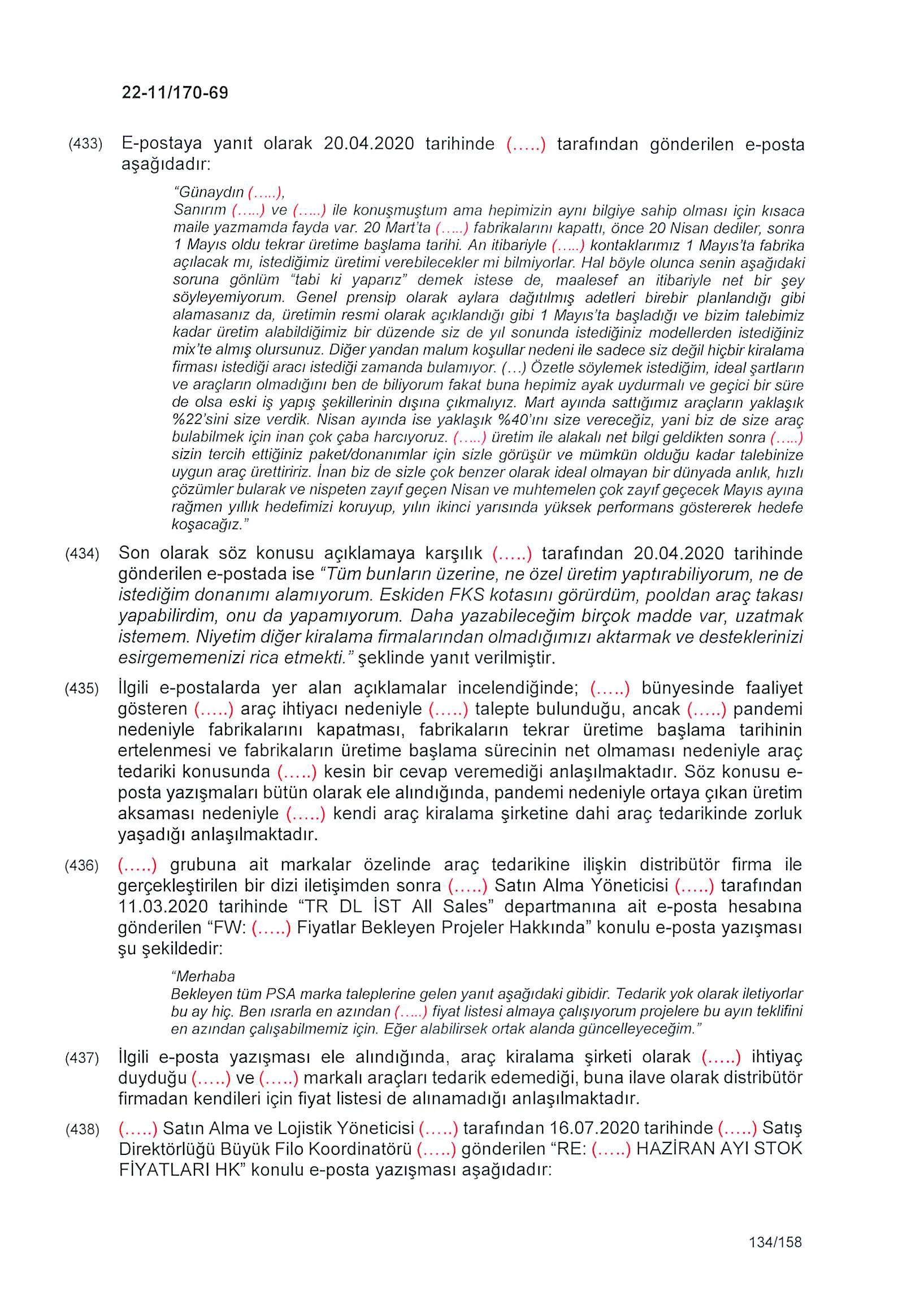 Karardaki grafik