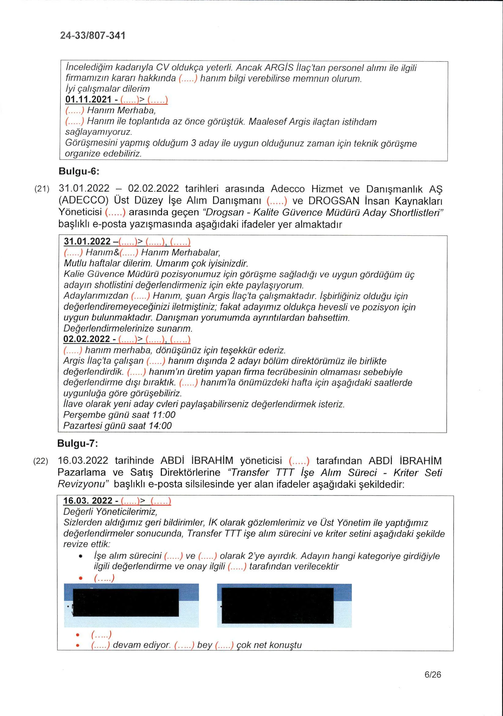 Karardaki grafik