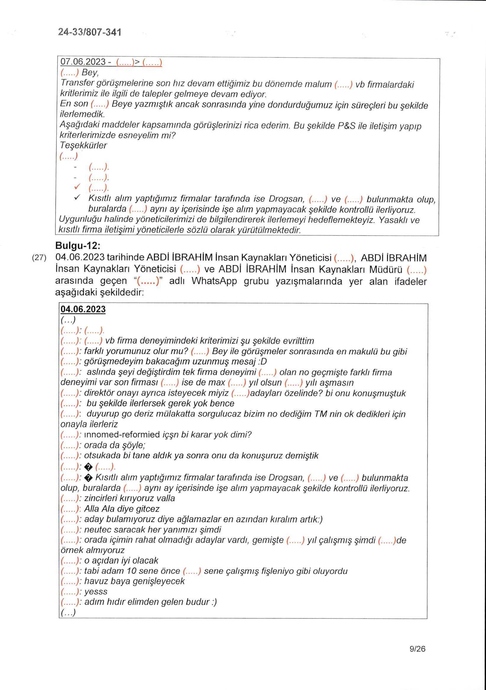 Karardaki grafik
