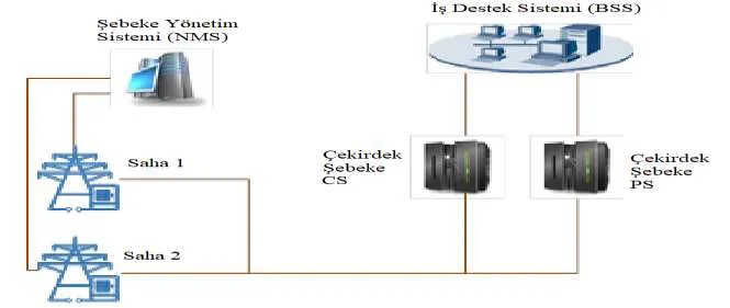 Şekil 3: Şebeke Topolojisi