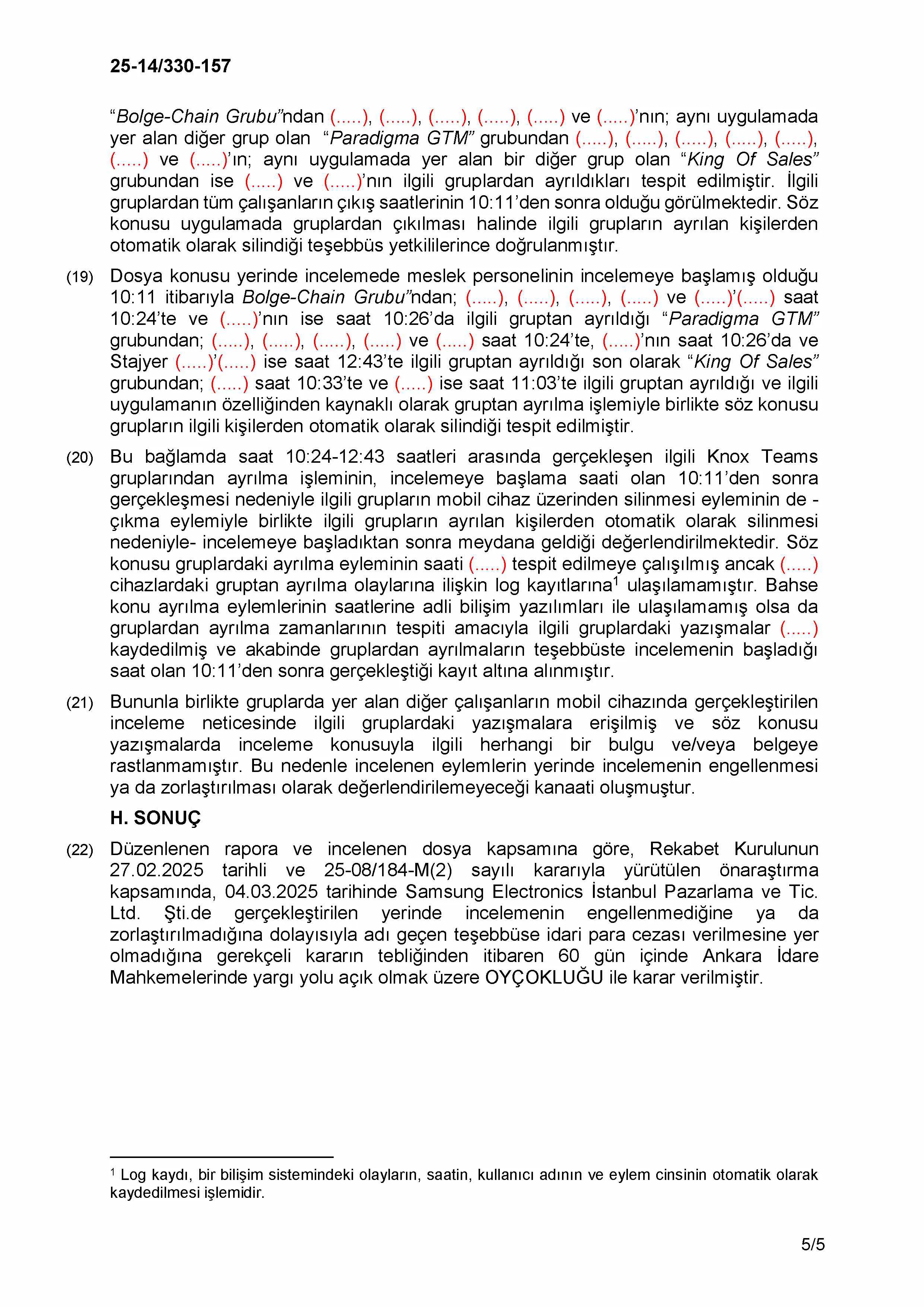 Karardaki grafik