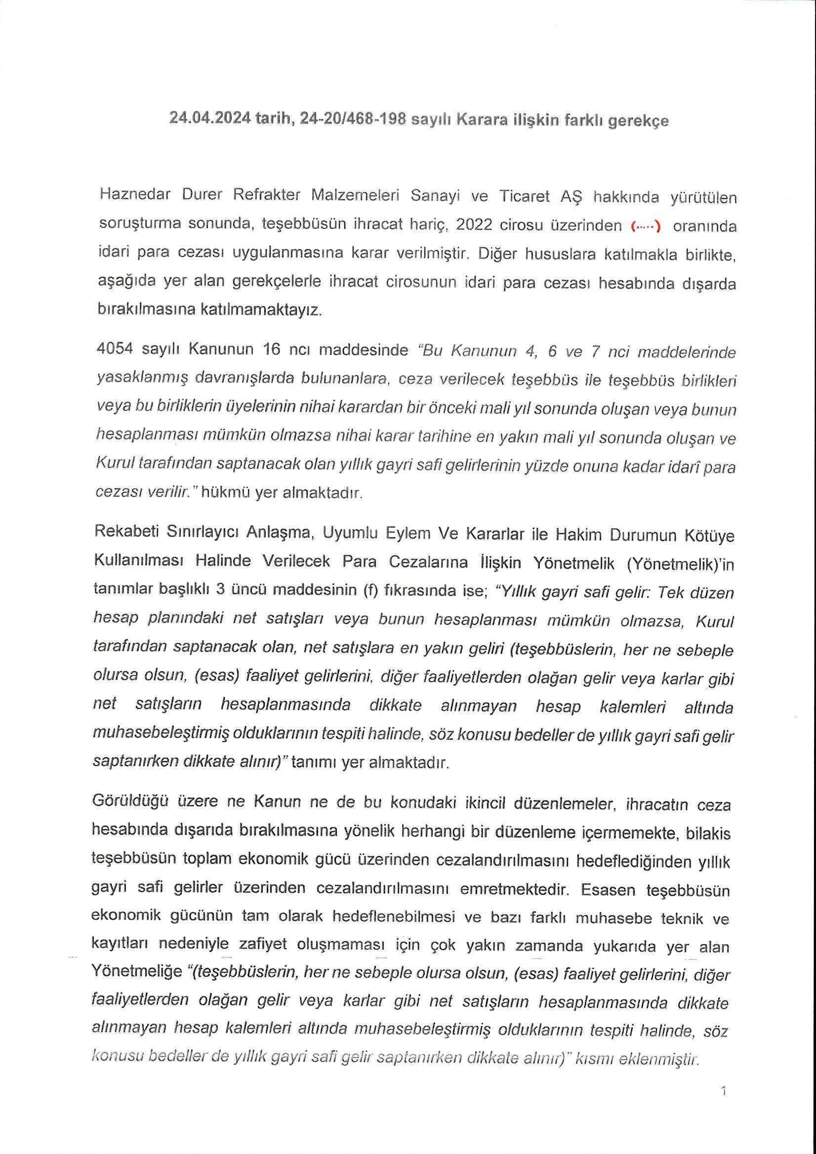 Karardaki grafik