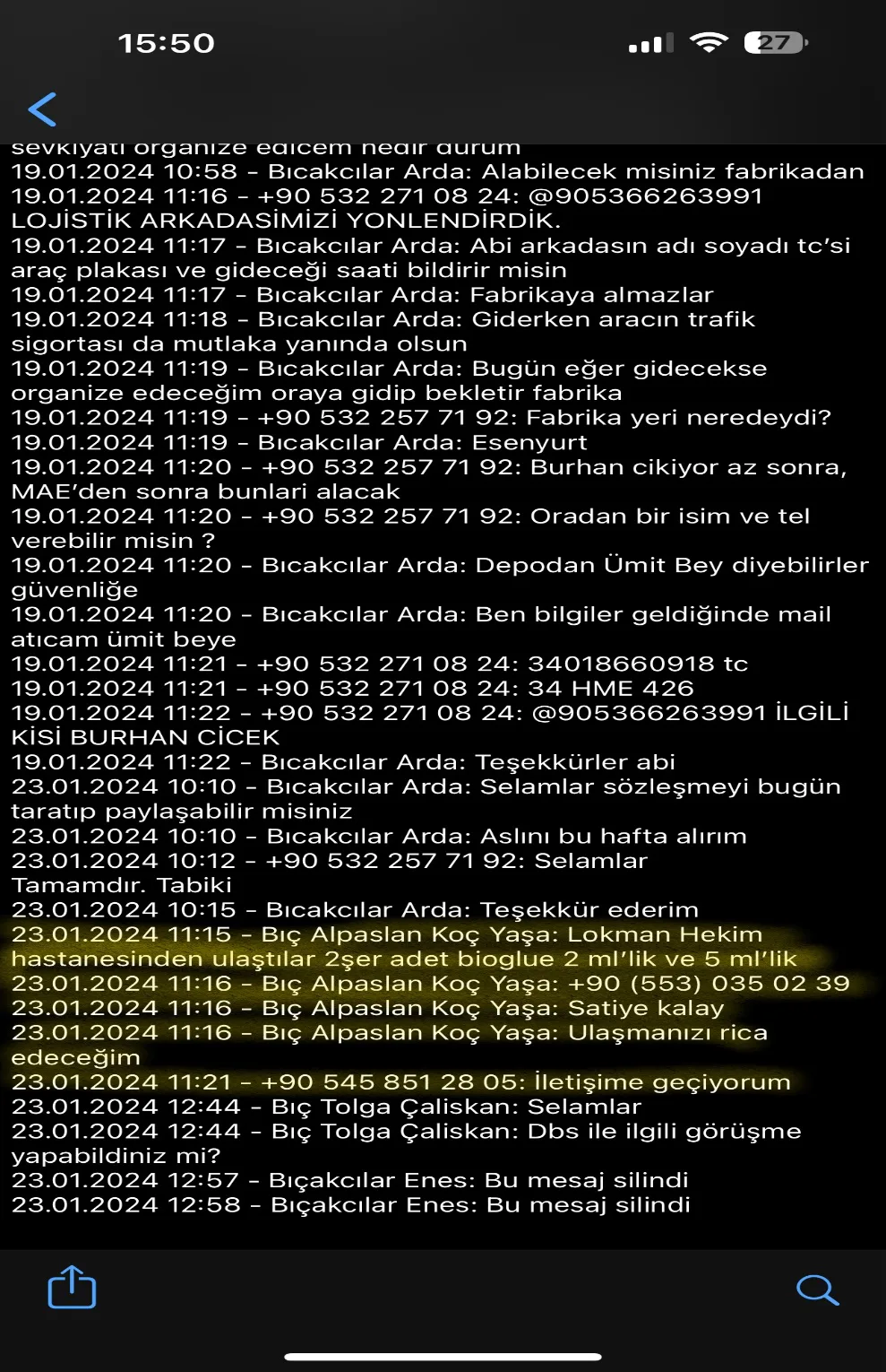 Karardaki grafik