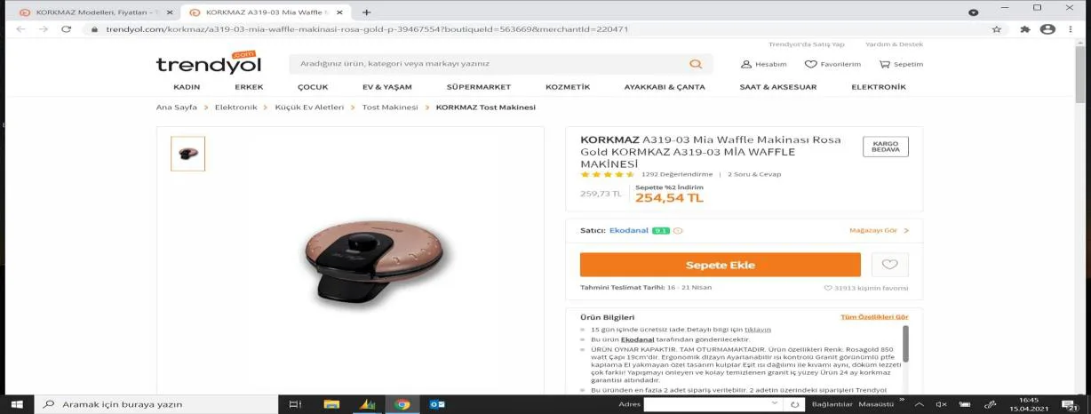 Karardaki grafik