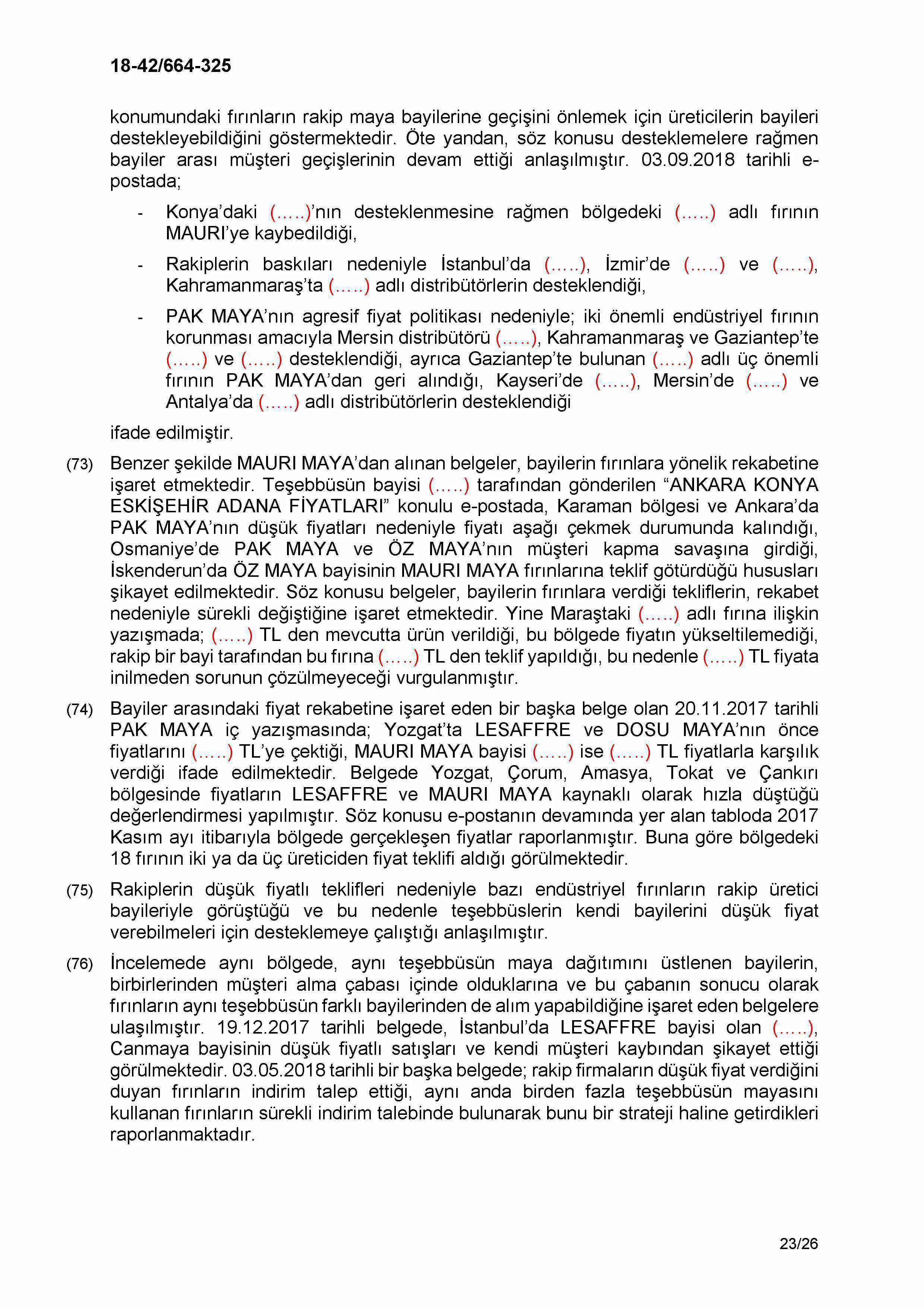 Karardaki grafik