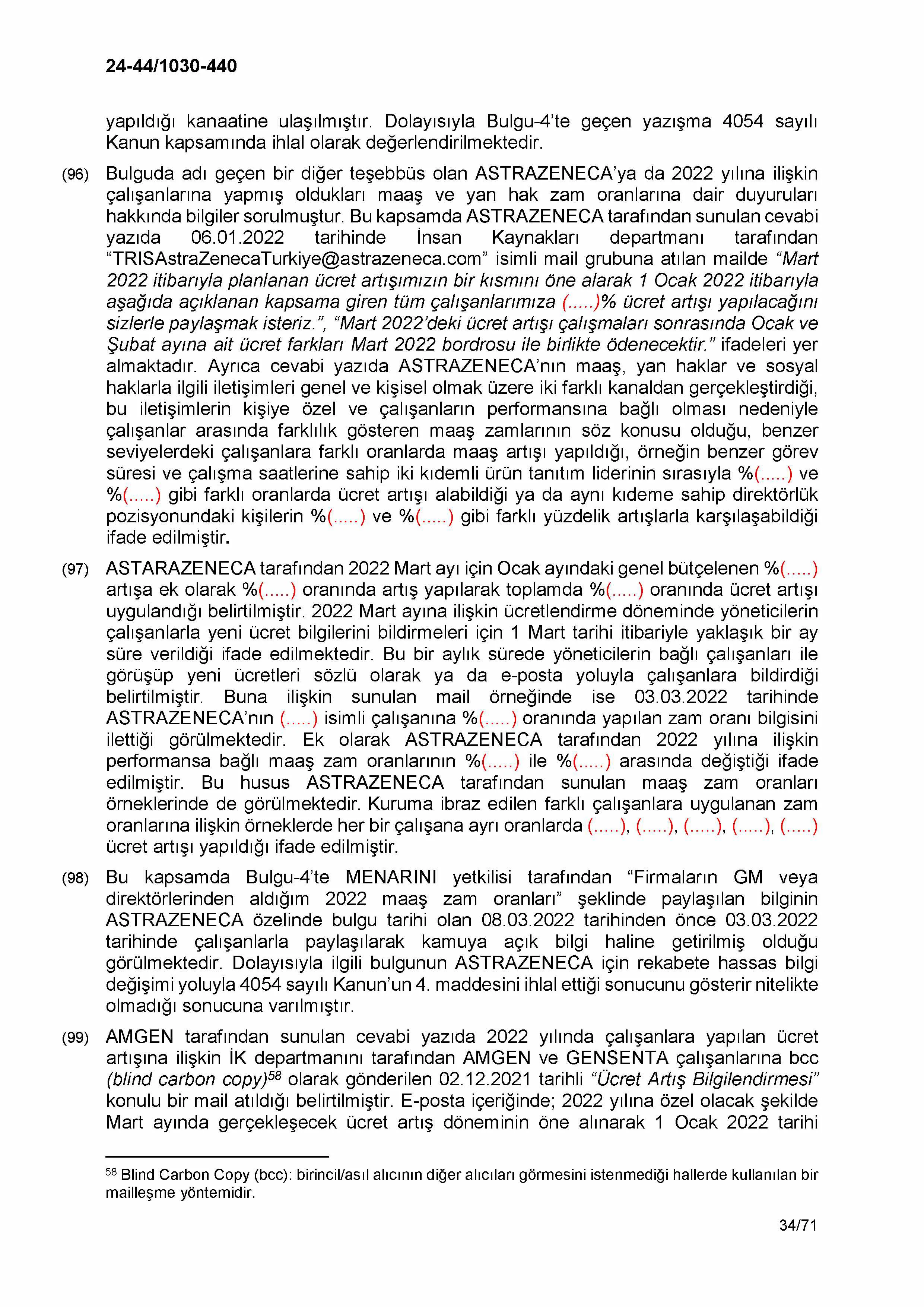 Karardaki grafik