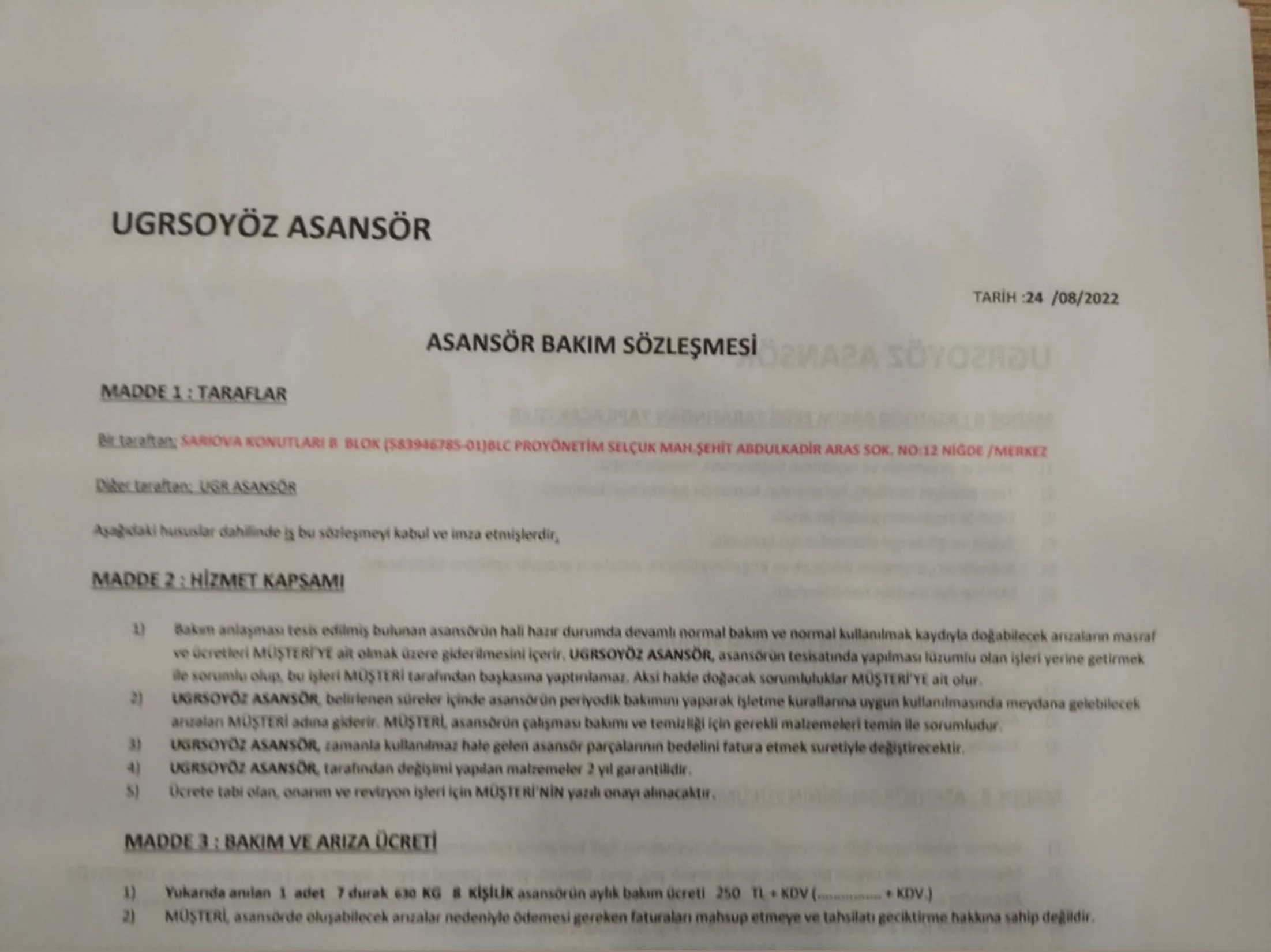 Karardaki grafik