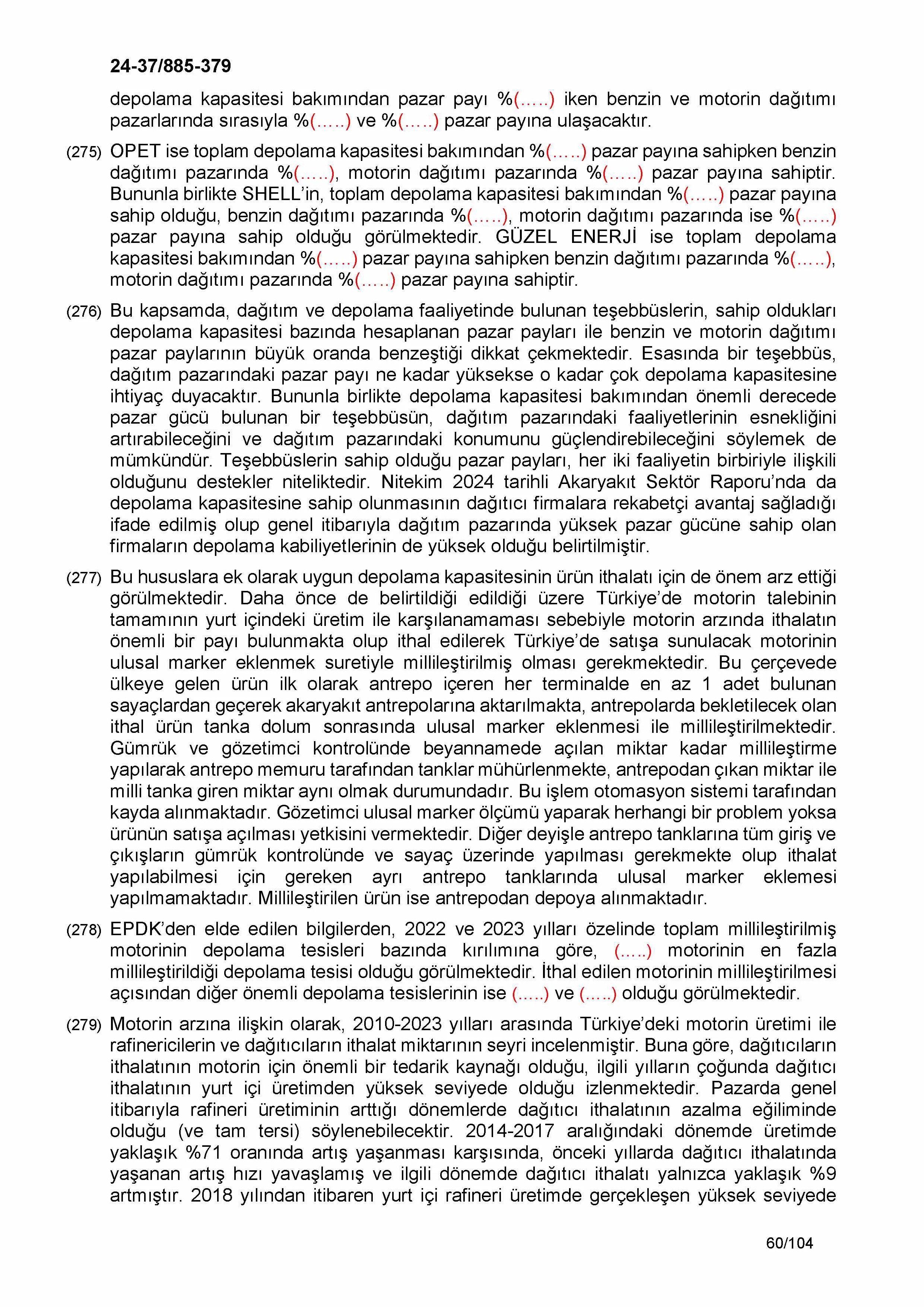 Karardaki grafik