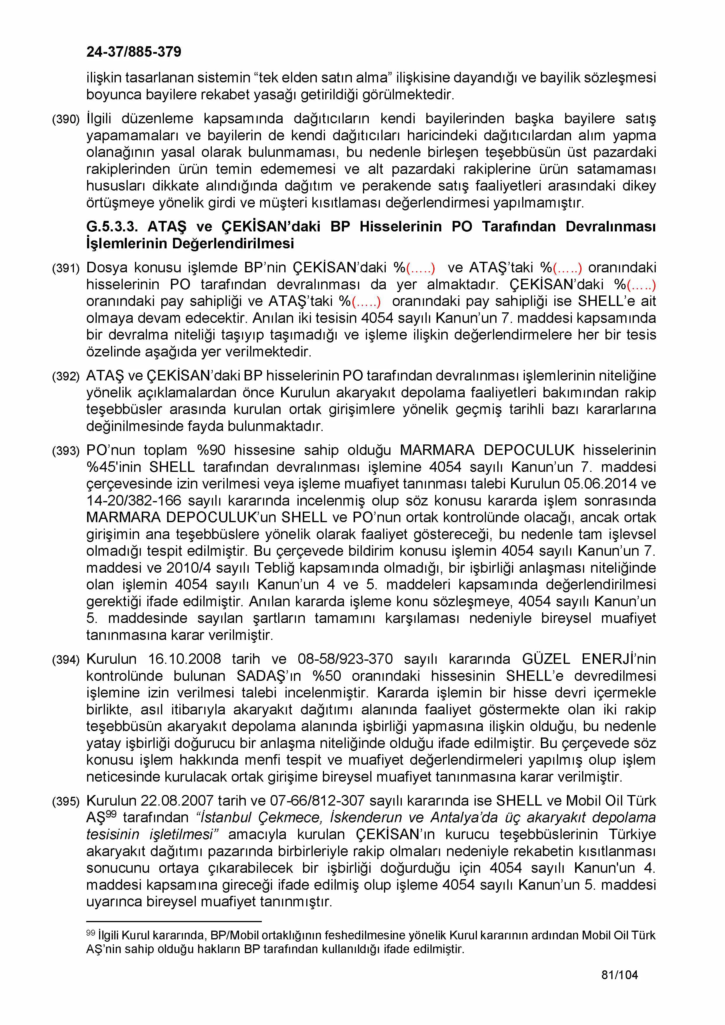 Karardaki grafik