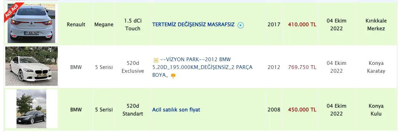 Şekil 12: Acil Acil Dopingine İlişkin Ekran Görüntüsü