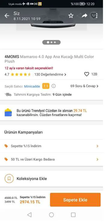 Karardaki grafik