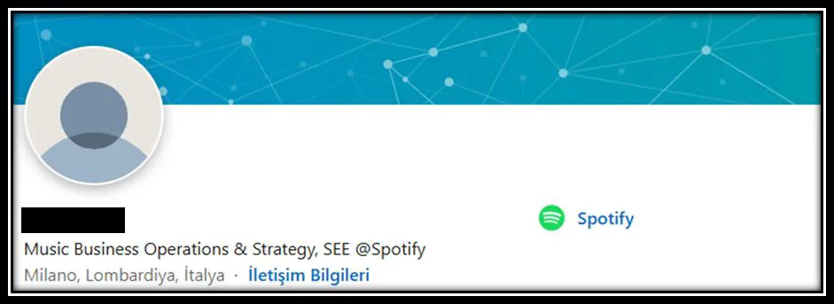 Şekil 7: (.....) isimli kişinin (.....)