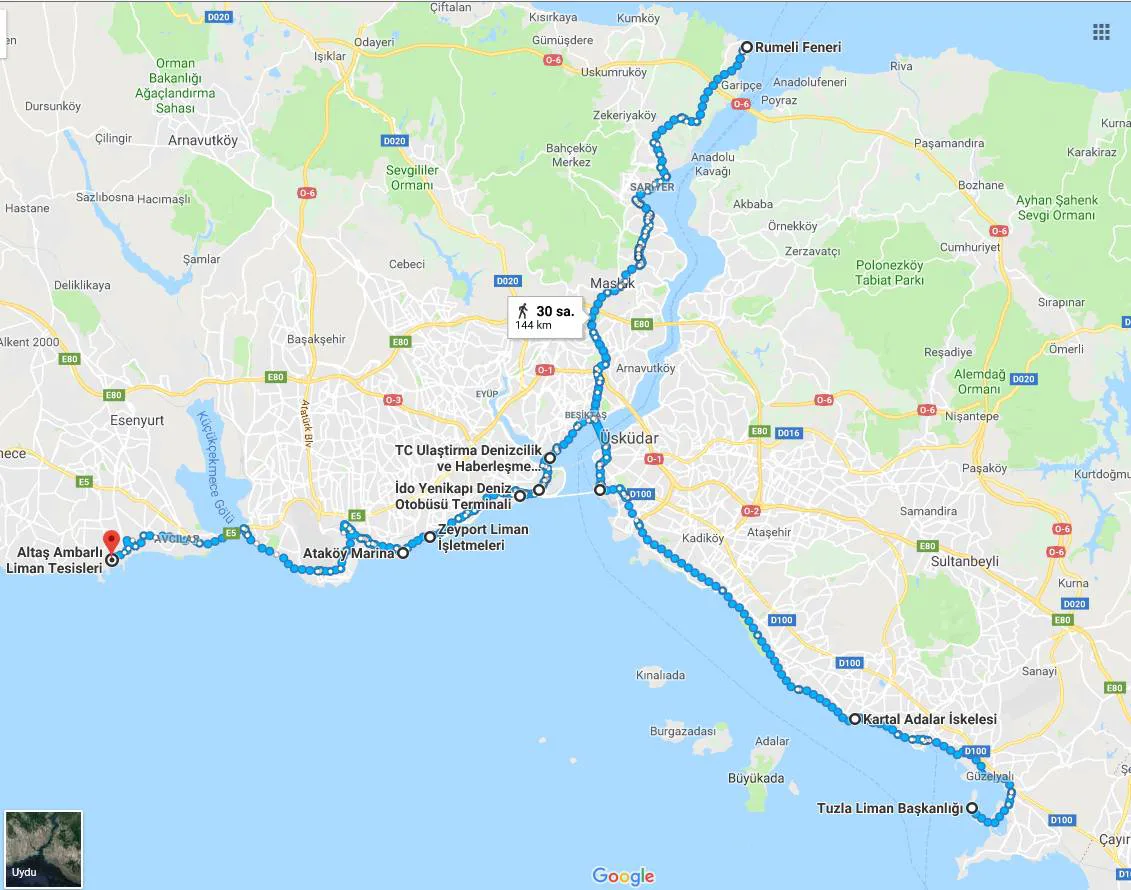 Şekil 2: VALİLİK Kararlarında ve GÖZCÜ’nün Beyanlarında Geçen Alanlar